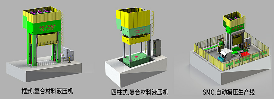 成型的復合材料主要產品